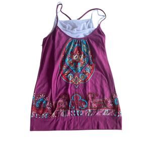 Y2K Boho Tank Top